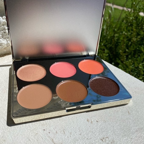 Iconic London multi use cream blush bronze and highlight palette - Picture 1 of 2